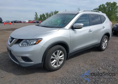 2014 Nissan Rogue Sv из США, поврежденный, VIN 5N1AT2MV7EC758853
